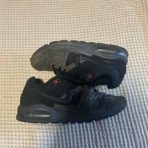 Nike Air Max 90s Black and Red Sneakers